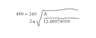 Helmholtz resonator equation. How do I do this? Please help.