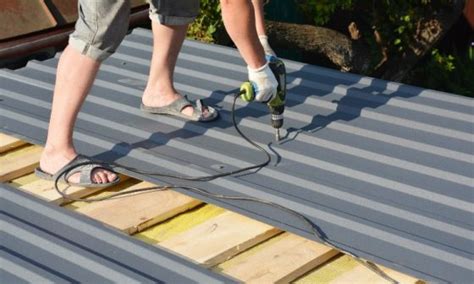 How To Install Metal Roofing On A Shed