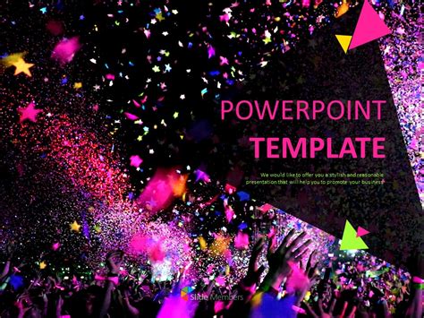 Free Powerpoint Templates Design - Fancy Festival