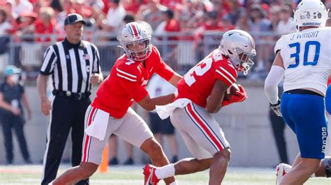 TreVeyon Henderson: Buckeyes star RB sets new freshman rushing record - Sports Illustrated