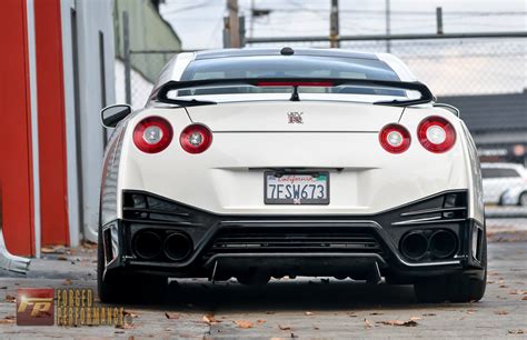 N-Tune Rear Bumper Kit (FRP/CF): 2009-2017 Nissan R35 GTR - EPI Motoring