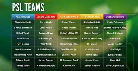 Top players picked in landmark HBL PSL Player Draft