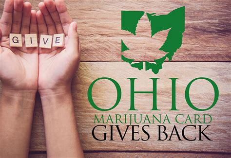 Ohio Marijuana Card Gives Back