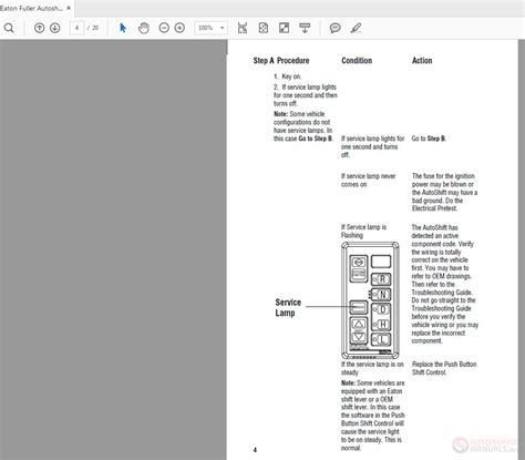 Eaton Autoshift Gen 1 Troubleshooting Guide