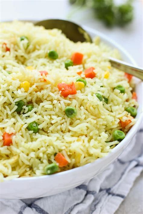 Easy Mixed Vegetable Rice | Recipe | Rice side dish recipes, Rice side ...