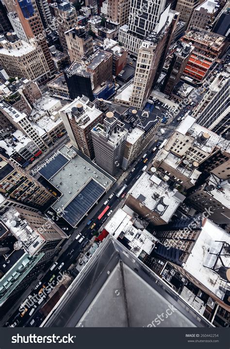 High Top View City Buildings New Stock Photo (Edit Now) 260442254