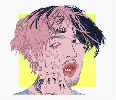 Lil Peep Fan Art, HD Png Download , Transparent Png Image - PNGitem