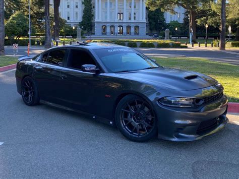 2018 Dodge Charger with 20x9.5 18 Konig Ampliform and 275/40R20 Federal Evolution St-1 and ...