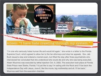 Aileen Wuornos Female Serial Killer Male Victims Death Penalty Blend Learn