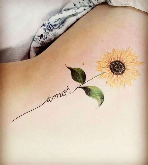 ¿Te gustan los Girasoles? mira estas ideas para tatuarte | Revista KENA México | Tatuajes ...