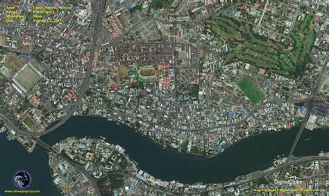 WorldView-3 Satellite Image Lagos Nigeria | Satellite Imaging Corp