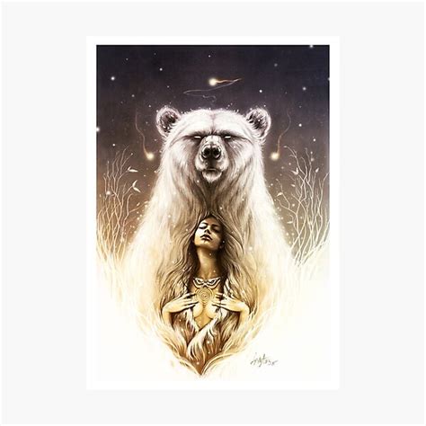 "Bear Spirit" Photographic Print for Sale by LorenAssisi | Redbubble