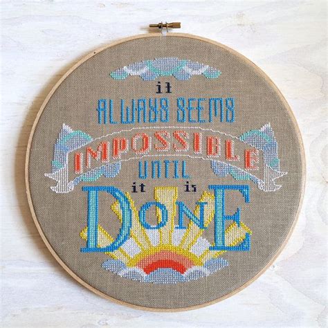 Cross Stitch Inspirational Quotes - Cross Stitch Patterns