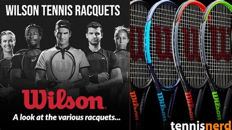 Wilson Tennis Racquets - Which racquet should you play with? - YouTube