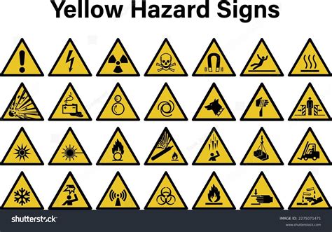 Hazards Symbols In The Workplace