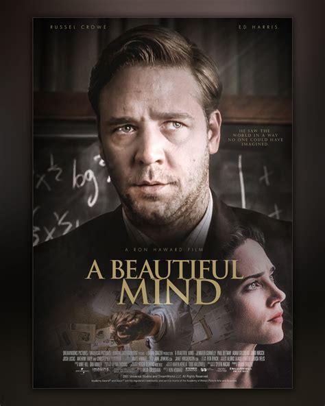 A beautiful mind movie poster concept :: Behance