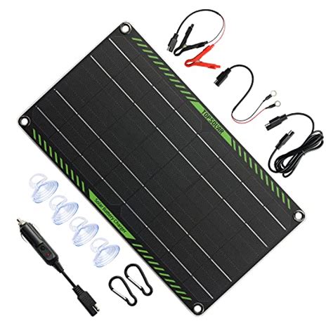 Top 10 Best Solar Car Battery Chargers Reviews & Comparison - Glory Cycles