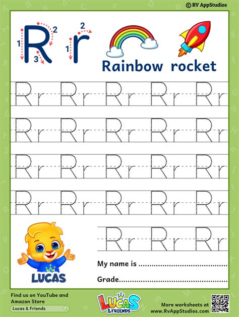 Printable Letter Rr Activities