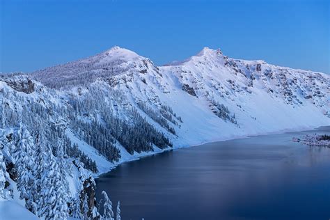 Crater Lake NP Winter on Behance