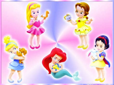 Baby Disney Princesses Wallpaper