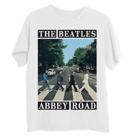 Abbey Road Block Title T-Shirt – The Beatles Official Store