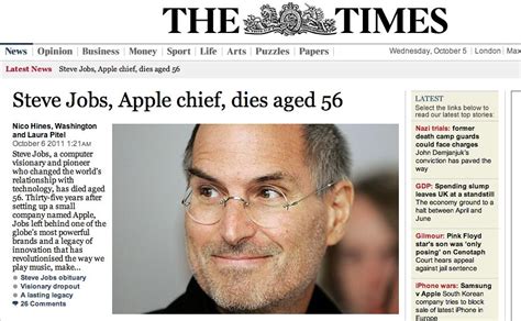 Steve Jobs - The Top News Story Around the World | Photo det… | Flickr