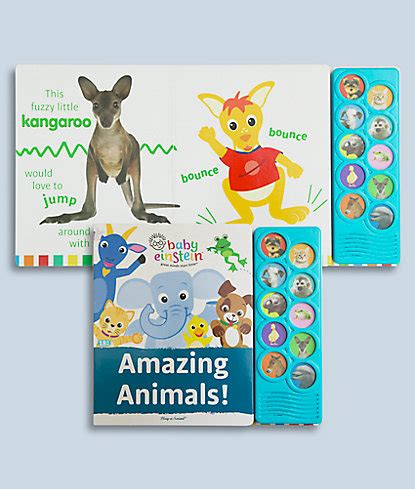 Baby Einstein "Amazing Animals!" Sound Book - Children's - Books - Tip Top Traders