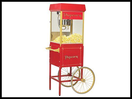 Popcorn Popper With Cart - Symon Rental - Downriver and Southeast ...