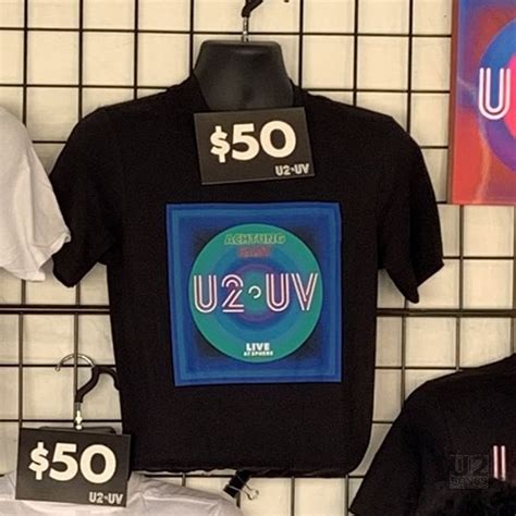 u2songs | Merchandise at the Sphere and Zoo Station 2023