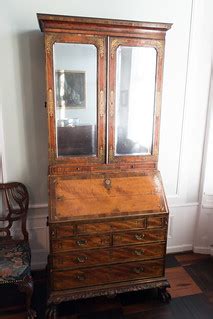Antique mirrored desk cabinet | Copenhagen Davids Collection… | Flickr