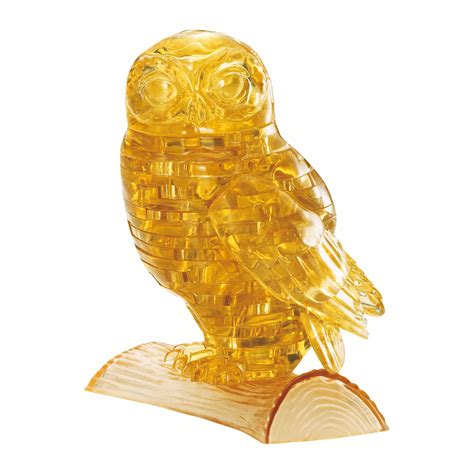 Bepuzzled 3D Crystal Puzzle - Owl: 42 Pcs