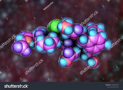 Molecule Oxytocin Hormone Released Neurohypophysis 3d Stock Illustration 1269003235 | Shutterstock