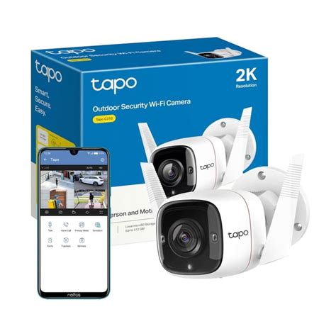 Tapo C310 2K Wireless Outdoor Security Camera, IP66, Night Vision, £29.99 at Amazon