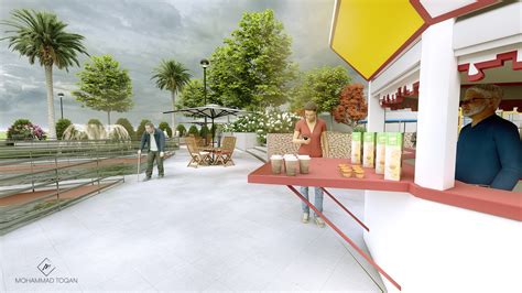 park and children playground design on Behance