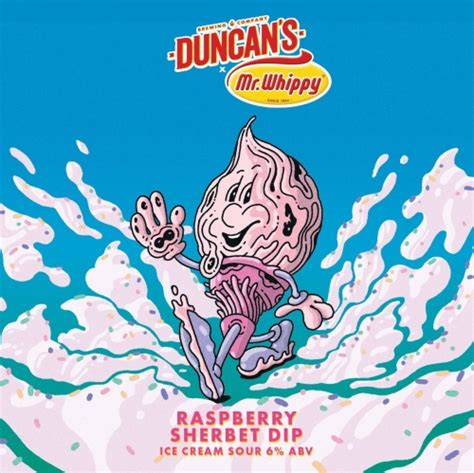 Raspberry Sherbet Dip - Duncan's Brewing - Untappd