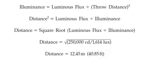 Illuminance And Luminous Flux Equation - Tessshebaylo