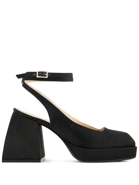 Nodaleto Bulla Suki 90mm Satin Pumps - Farfetch