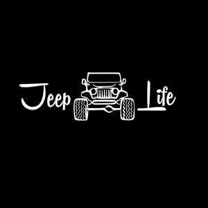 Jeep Life II Vinyl Decal Stickers - Custom Sticker Shop