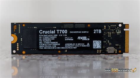 Crucial T700 PCIe 5 SSD Review - 12.4GB/s Throughput with over 1.6 ...