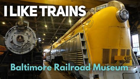 The Baltimore and Ohio Railroad Museum while I wait for Biden to arrive. - YouTube