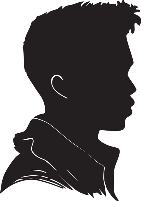 Afro Man Profile Silhouette 20817654 Vector Art at Vecteezy