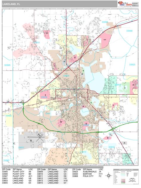 Exploring The Map Of Lakeland Florida In 2023 - Map Of Europe