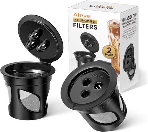 AIEVE Reusable Coffee Pods Compatible with Ninja Dual Brew Coffee Maker ...