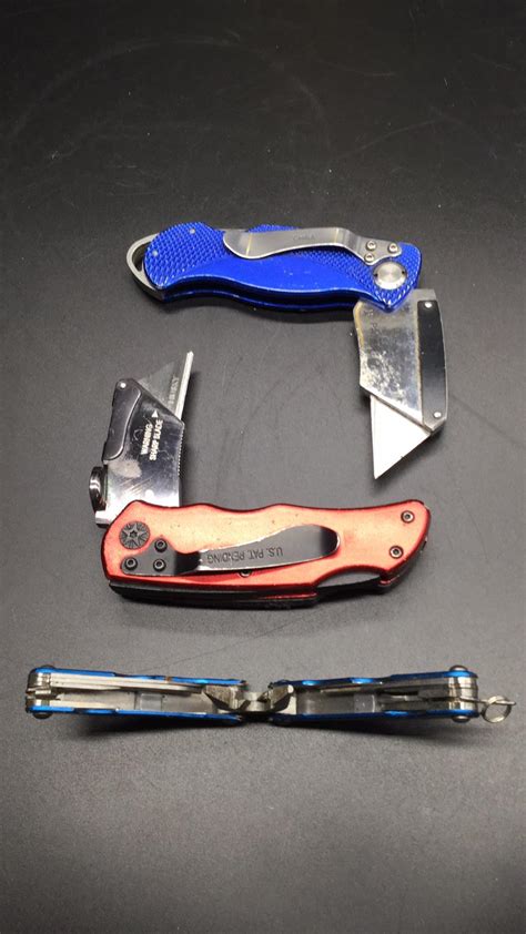 Lot - Husky knives and multi tool