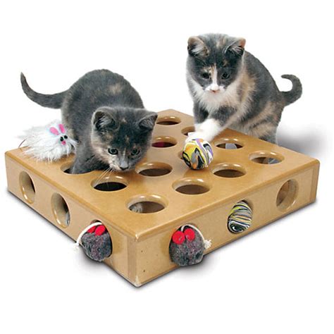 SmartCat Peek-a-Prize Toy Box Cat Toy | cat Electronic & Interactive | PetSmart