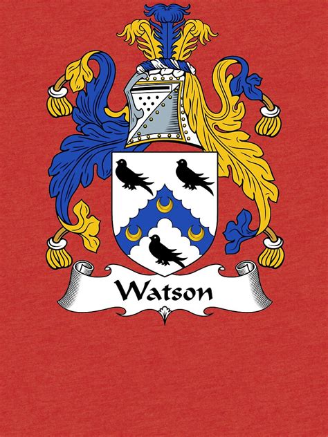 "Watson Coat of Arms / Watson Family Crest" T-shirt by ScotlandForever ...