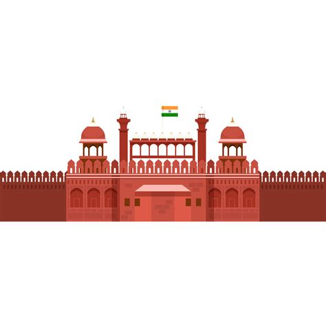 Red Fort India 24065202 PNG