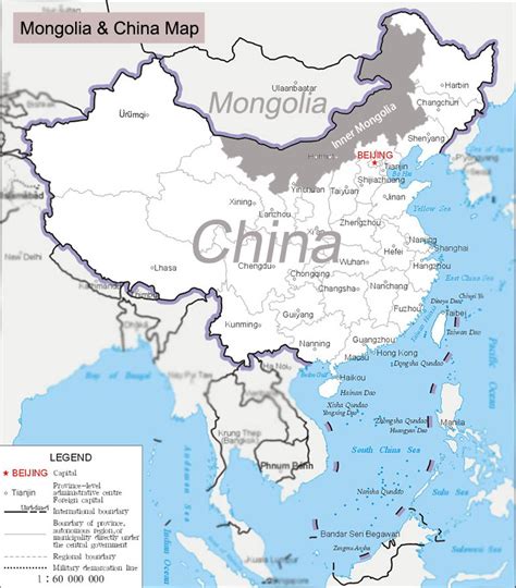 A Comparative Look At The Maps Of Mongolia And China: Exploring Geographical Relationships And ...