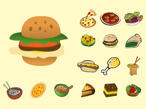 Delicious Food Vector Art & Graphics | freevector.com