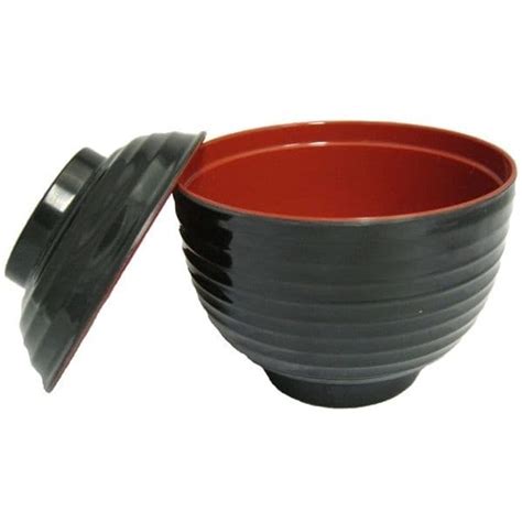 Japanese Miso Soup Bowl with Lid | Rice Bowl Japanese Style Cover Small ...